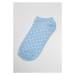 No Show Socks Dots 5-Pack - white/black