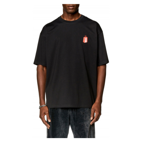 Tričko diesel t-boxt-n2 t-shirt černá