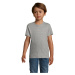 SOĽS Regent Fit Kids Dětské triko SL01183 Grey melange