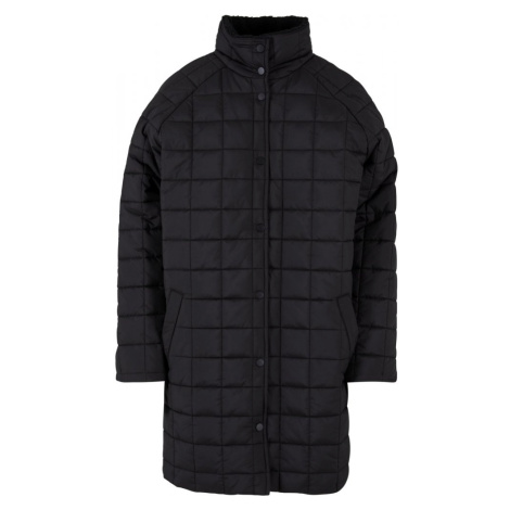 Dámský kabát Urban Classics Quilted - černý