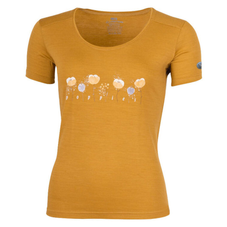 LASTING Dámské merino triko POPPY