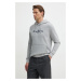 Bavlněná mikina Pepe Jeans NEW JOE HOODIE pánská, šedá barva, s kapucí, s aplikací, PM582716