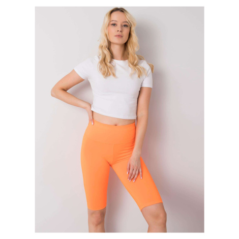 ORANŽOVÉ BIKER SHORTS -ORANGE Oranžová BASIC