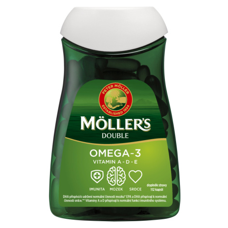 Möllers Omega 3 Double 112 kapslí Möller´s