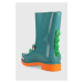 Dětské holínky Melissa Rain Boot + Fabula Inf tyrkysová barva