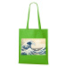 Plátěná taška Velká vlna u pobřeží Kanagawy - praktický a stylový dárek