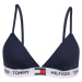 Tommy Hilfiger PADDED TRIANGLE BRA Dámská podprsenka, tmavě modrá, velikost