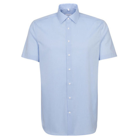 Seidensticker Pánská popelínová košile SN021001 Sky Blue