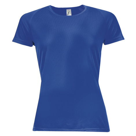 SOĽS Sporty Women Dámské funkční triko SL01159 Royal blue SOL'S