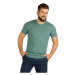Pánské triko s krátkým rukávem Litex 7D249 | tmavě zelená