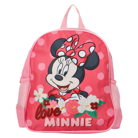 Dětský veselý batůžek s motivem, Minnie love SETINO