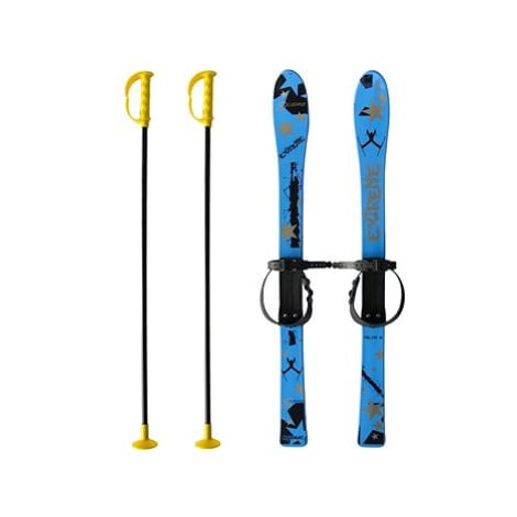 Master Baby Ski 90 cm, dětské plastové lyže modré Master Sport