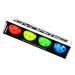 Unihoc Ball Dynamic yellow/red/blue/green 4-pack
