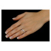 Stříbrný prsten SOPHIA se Swarovski® Zirconia