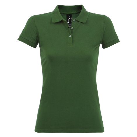 SOĽS Perfect Women Dámská polokošile SL11347 Bottle green SOL'S