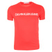 Pánské červené tričko s nápisem Calvin Klein Jeans