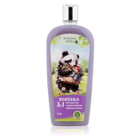 Bohemia Gifts & Cosmetics Bohemia Herbs Blueberry bublinková koupel a mycí gel pro děti 500 ml