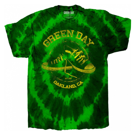 Green Day tričko, All Stars Dip-Dye Green, pánské RockOff