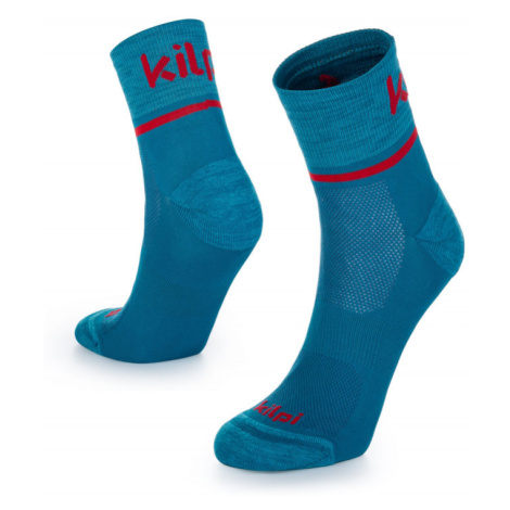 Unisex běžecké ponožky Kilpi SPEED-U tyrkysová