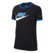 Dámské tričko Nike Sportswear Ringer Černá / Modrá