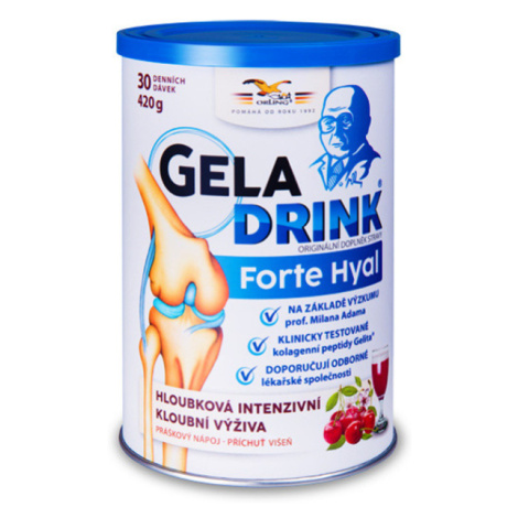 GELADRINK Forte Hyal nápoj višeň 420 g