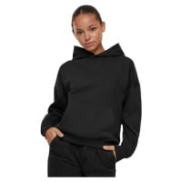 Urban Classics Ladies Organic Oversized Hoody Dámská mikina s kapucí černá