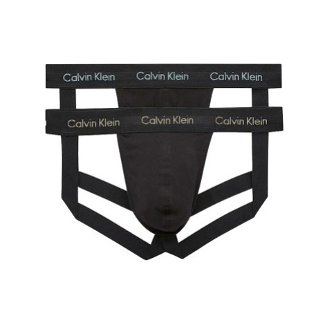 Calvin Klein 2 PACK - pánské slipy JOCK STRAP NB1354A-6F2