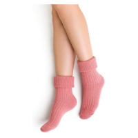Steven 067 růžové Ponožky na spaní