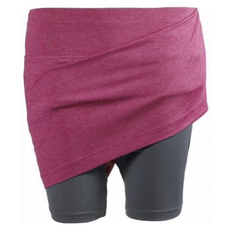 Sportovní sukně s vnitřními šortkami Mia Knee Skort SKHOOP fuccia
