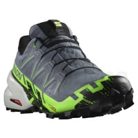 Salomon Speedcross 6 GTX M L47301900 - flint stone/green gecko/black