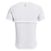Under Armour STREAKER Pánské triko s krátkým rukávem, bílá, velikost