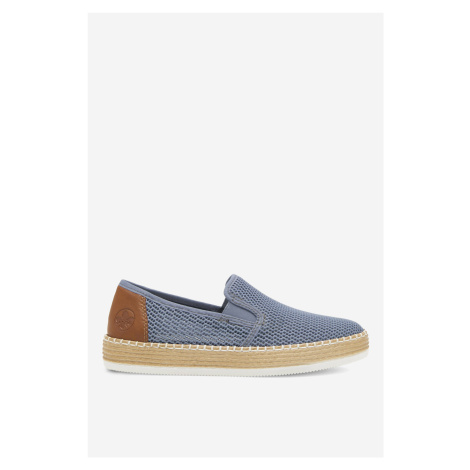 Espadrilky Rieker L7873-12 Textilní