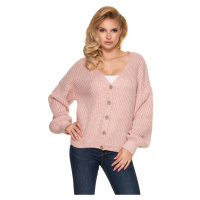 Volný cardigan krátký oversize PeeKaBoo 30077