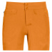 Bergans Cecilie Flex Shorts Women Cloudberry Yellow Kraťasy