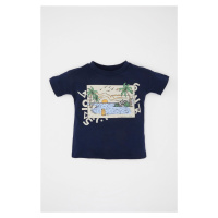 DEFACTO Baby Boy Printed Short Sleeve T-Shirt