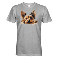Pánské tričko s potiskem Jorkšírsky teriér -  tričko pro milovníky psů