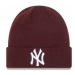 Kulich New Era MLB League Essential Cuff Knit NY Yankees Maroon
