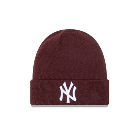 Kulich New Era MLB League Essential Cuff Knit NY Yankees Maroon