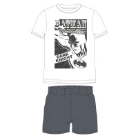 Batman licence Chlapecké pyžamo Batman 5204385, bílá / antracit Barva: Bílá