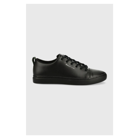 Kožené sneakers boty PS Paul Smith Lee černá barva