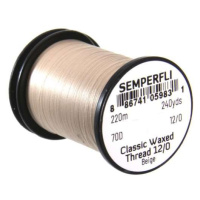 Semperfli Nit Classic Waxed Thread 12/0 Beige