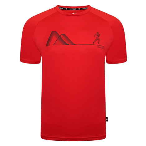 Pánské funkční tričko Dare2b RIGHTEOUS III červená Dare 2b