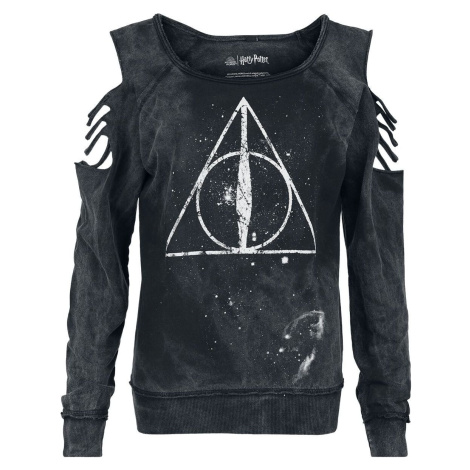 Harry Potter Deathly Hallows Dámská mikina černá