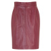 Bonprix BPC SELECTION kožená sukně Barva: Červená, Mezinárodní