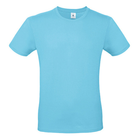 B&amp;C Pánské tričko TU01T Turquoise B&C