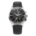 Vulcain Nautical Heritage - Black White Luminova - Black Carbon Leather Strap