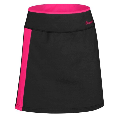 Etape LAURA Dámské cyklistická sukně, černá, velikost