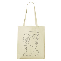 Plátěná taška s potiskem Michelangela - praktická a stylová plátěná taška