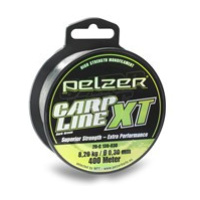 Pelzer vlasec carp line xt green 1200 m-průměr 0,35 mm / nosnost 12,1 kg