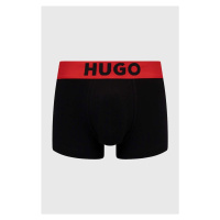 Boxerky HUGO pánské, černá barva